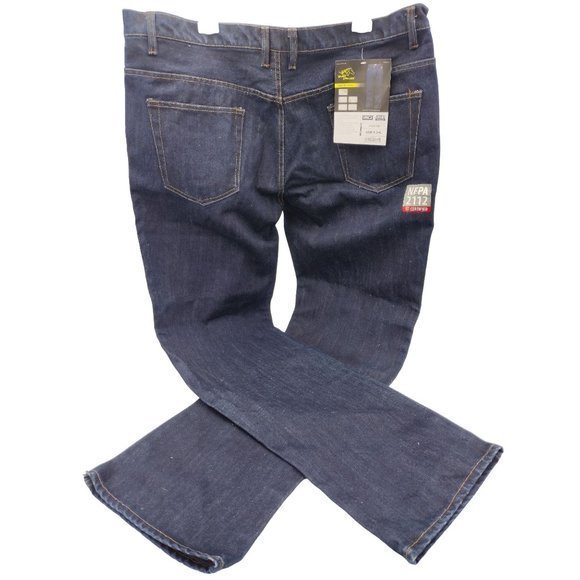 BLACK STALLION FLAME-RESISTANT DENIM JEANS, NFPA 2112‎ (40x34) - Picture 4 of 8